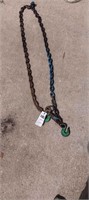 1 10’ Chain Tools 3/8” links ½” hooks