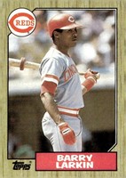 1987 Topps #648 Barry Larkin