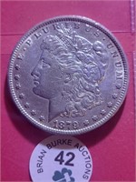 1879 Morgan Dollar AU