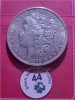 1879 O Morgan Dollar AU
