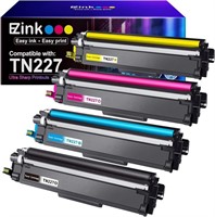 E-Z Ink (TM) Set of 4 Replacement Toner Cartridges