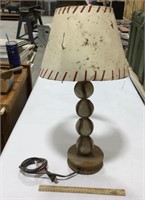 Baseball table lamp