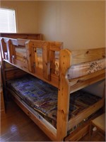 Vintage Bunk Beds & Ladder Mattresses Included