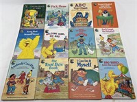 (12) Vintage Sesame Street Children’s Books