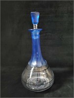 Art Deco Glass Liquor Wine Decanter