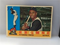 1960 Topps #326 Roberto Clemente Pirates HOF mk