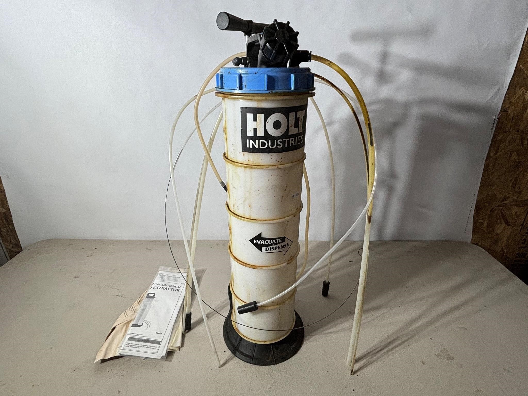 Holt Deluxe Manual Fluid Extractor & Dispenser