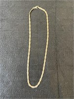 Necklace Marked 14K Italy 11.1g 20"