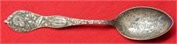Ornate Antique Sterling Silver Spoon