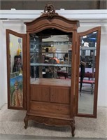 Vintage armoire/bar cabinet, as is