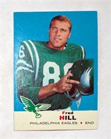 1969 Topps Fred Hill Eagles Card #130
