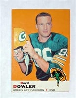 1969 Topps Boyd Dowler Packers Card #33