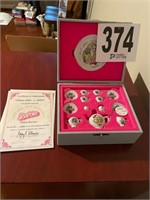 Jesco Barbie China Set with Certificate of