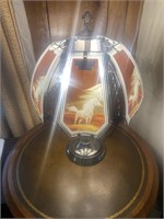 Touch Lighted Horse Lamp