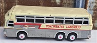 Silver Eagle Continental Trailways Metal Bus