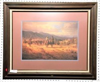 G. Harvey "Takin Texas North" signed & numbered