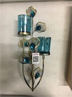 PEACOCK PLUM WALL SCONCE