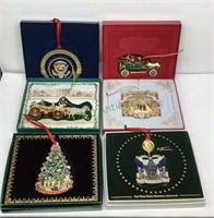 White House collector Christmas ornaments