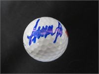 PRESIDENT DONALD TRUMP SIGNED GOLF BALL COA