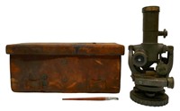 WWI US Artillery Spotting Telescopecope & Box