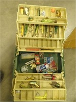 Plano 8606 Tackle Box w/ Contents