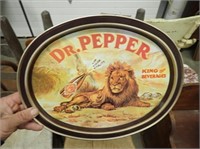 Dr. Pepper Serving Tray - 14 1/2"Wx11"H