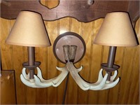 Faux Antler Wall Sconces
