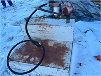 57 gallon fuel tank with pump