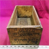 James Pender & Co. Saint John NB Wooden Crate
