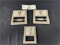 3 Brass Post Office Box Doors