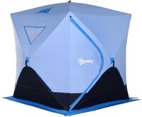 $150  Outsunny 4-Person Ice Fishing Shelter, Light