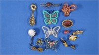 Costume Jewelry-Pins