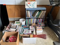 Large lot of books & records