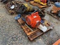 MISC TOOLS, AIR BLOWER, CONSTRUCTION SUPPORT EQUIP