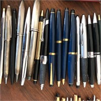 Large Lot of Cross Pens