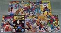 9 Marvel comics Web of Spider-Man, #4 Annual, #42-