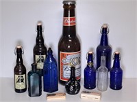 Root Beer Bottles, Caters Ink Bottle, Harmonicas