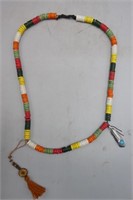 TIBETAN COLORED PALLET LADY'S NECKLACE