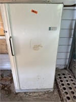 Vintage Frigidaire refrigerator and freezer.