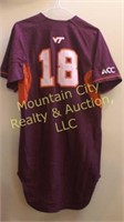 Game Worn Nike Maroon Jersey - #18 - size 38