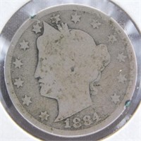 1884 Liberty Head Nickel.