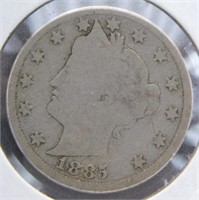 1885 Liberty Head Nickel.