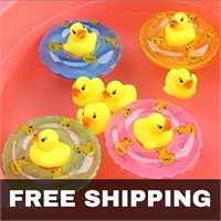 NEW Kids Floating Bath Toys Mini Swimming Rings