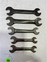 LOT OF 5 FARM IMPLEMENT WRENCHES - 27 & MORE