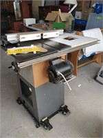 rockwell/beaver table saw with hardware