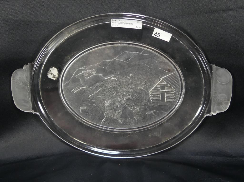 EAPG WESTWARD HO PLATTER