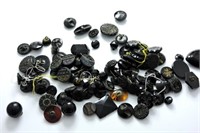 Wonderful selection of old glass buttons
