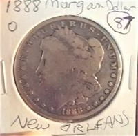 1888 O New Orleans Morgan US Silver Dollar