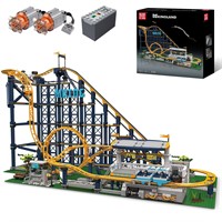 Mould King Roller Coaster Building Kit, Amusement