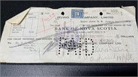 Vintage Irving Oil Bank Of Nova Scotia Saint John